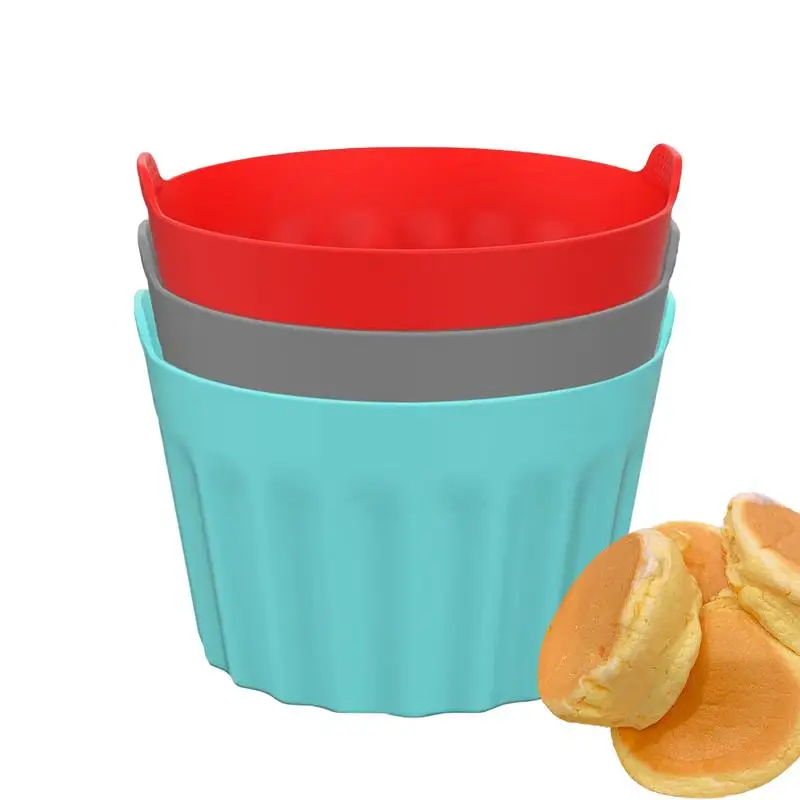 Силиконовая форма Ramekins для выпечки маффинов фритюрницы набор аксессуаров с