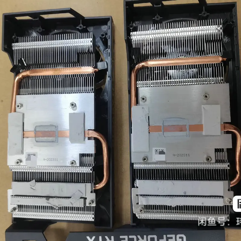 Охладитель радиатора для видеокарты Gigabyte RTX3050 EAGLE с задней панелью