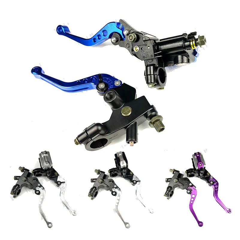 

Motorcycle modified line clutch hydraulic brake pump adjustable drum brake disc brake lever 22mm universal drum brake