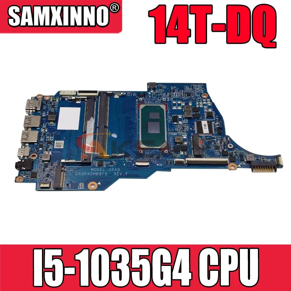 

For HP ENVY 13 Laptop 14T-DQ 14-DQ Motherboard DA0PADMB8F0 with I5-1035G4 CPU DDR4 100% tested working
