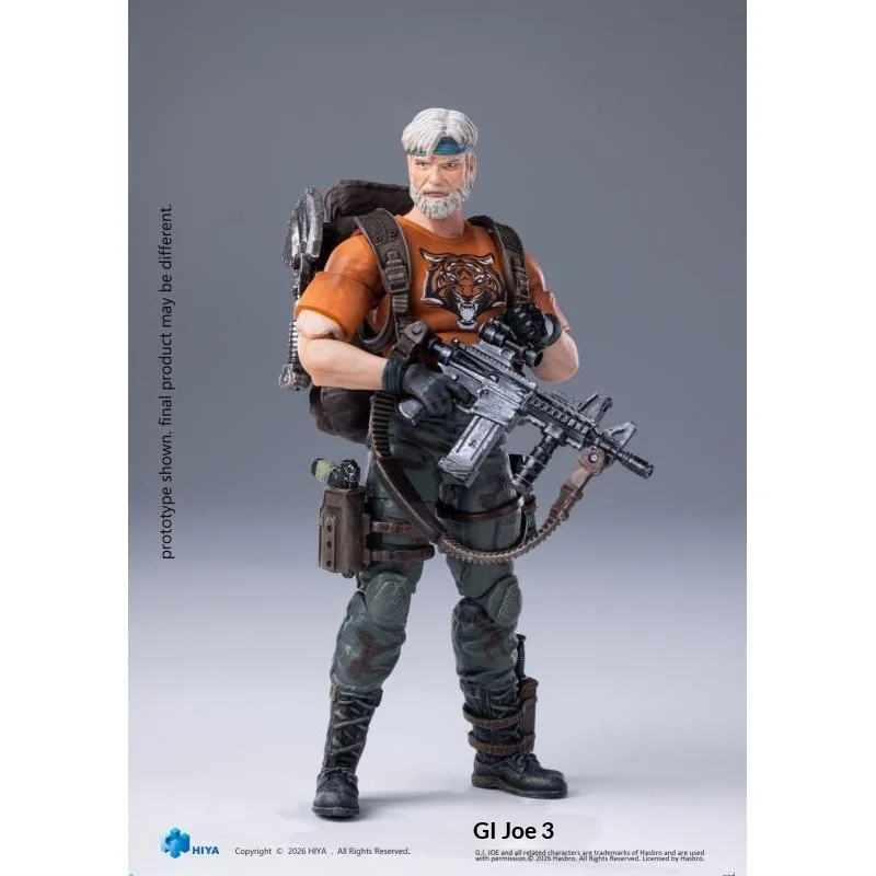 Фото В наличии Оригинальная коллекционная фигурка Hiya Gijoe Special Forces Tiger Outback в масштабе 1/18, подвижная модель, игрушка, подарок №5