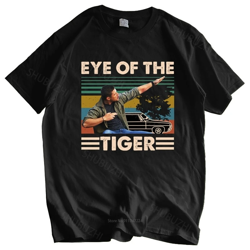 

Горячая Распродажа, Мужская брендовая футболка, стандартная ретро-футболка с имитацией глаза тигра