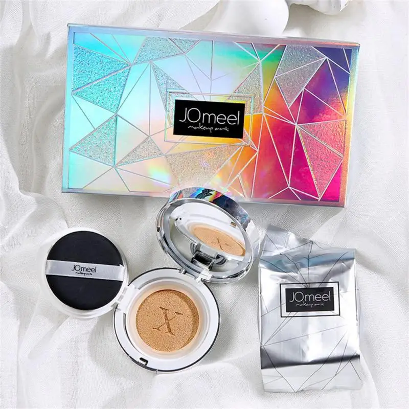 

BB Air Cushion Foundation CC Cream Concealer Whitening Makeup Cosmetic Waterproof Brighten Face Base Tone BB & CC Creams