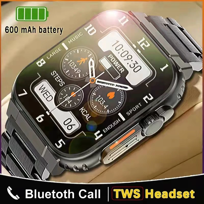 

600Mah Large Battery Women Smart Watch Men IPS HD Bluetooth Call PK HK8 PRO MAX Sports Fitness Tracker Waterproof Smartwatch Man