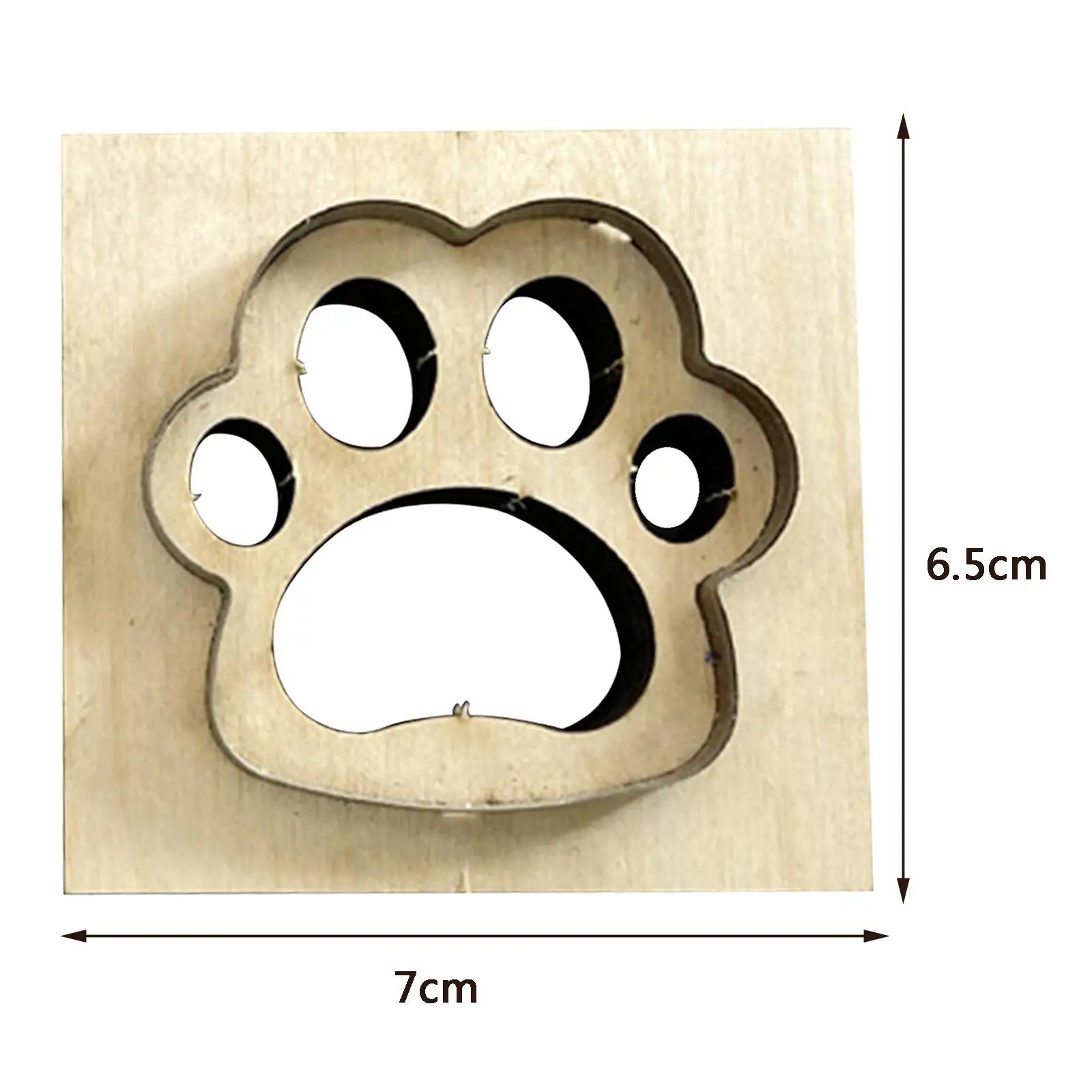 Die Cut Pattern Cutter Art Template Cutting Tools Pendant Wood Dies for Leather Crafts