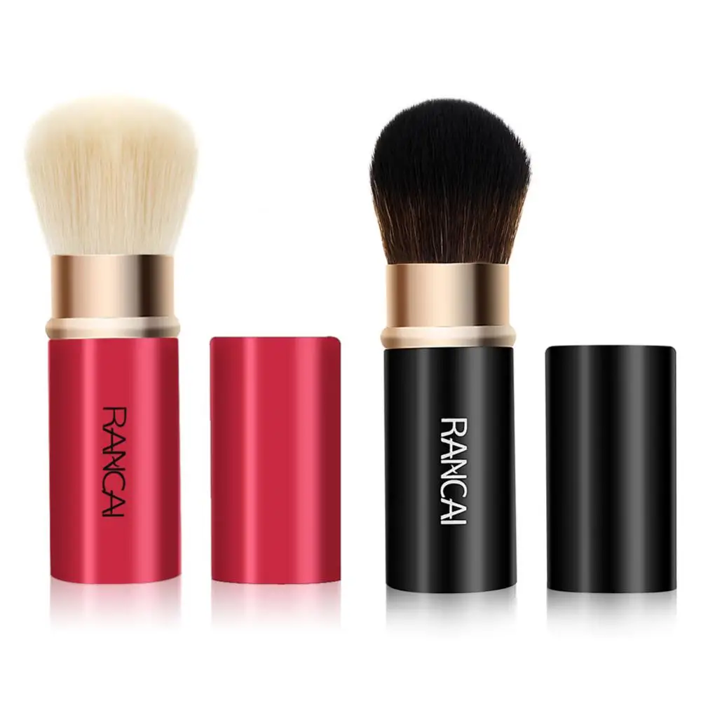 

2 Colors Retractable Makeup Brushes Pressed Powder Foundation Blush Face Makeup Brush Portable Beauty Soft Brush Women Cosmetics