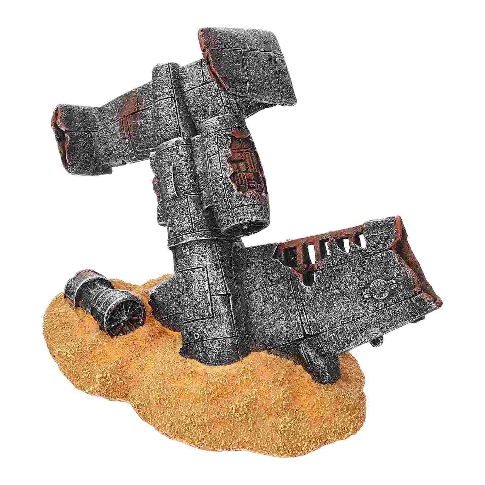 Аксессуары для аквариума с орнаментом полимерное украшение украшения офиса рыбы