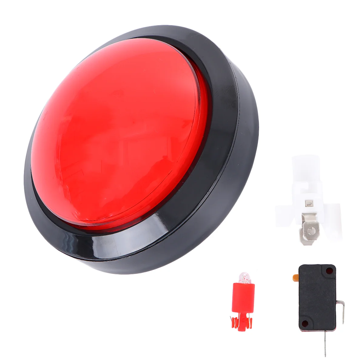 

Answer Game Buzzer Electronic Alarm Button Responder Down Timer with Light Sounds Quiz Game for Kids Home Classroom ( Pushers