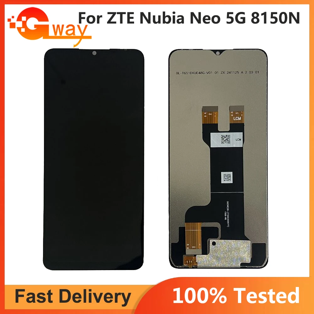 6 &quotоригинальный ЖК-дисплей для ZTE Nubia Neo 5G 8150N дигитайзер сенсорного экрана в