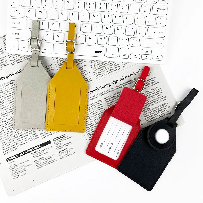 Пользовательское имя дорожная бирка для багажа гравировка инициалов модная