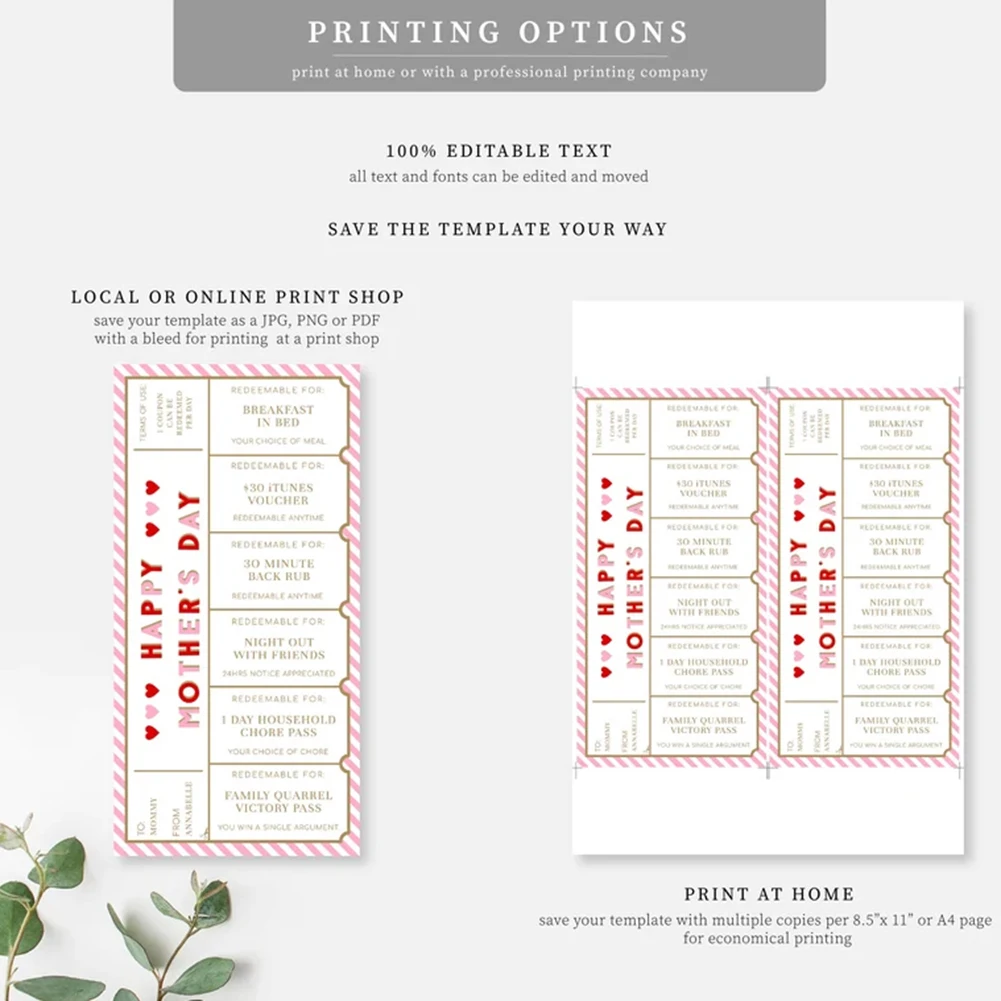 Многофункциональные купоны для любви, новые купоны, подарок на День Благодарения