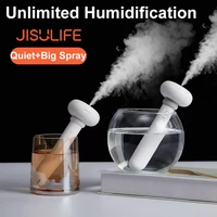 jisulife portable air humidifier aroma diffuser usb silent mini humidifier mist maker for home office car difusor aromaterapia