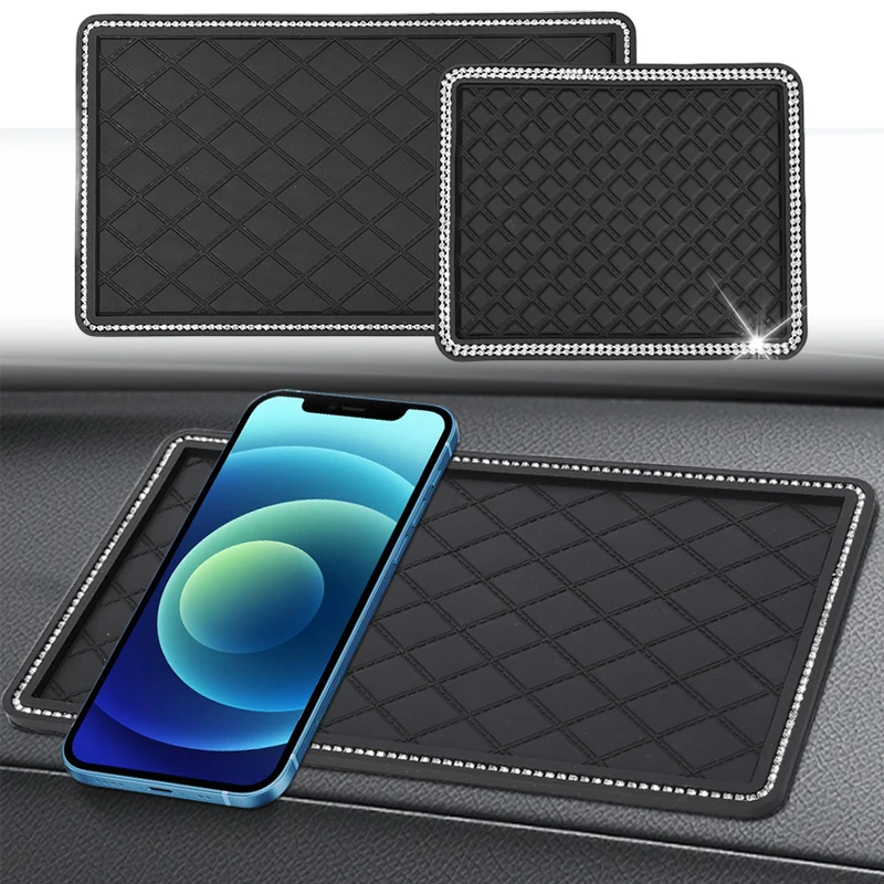 

Car Mobile Phone Anti-slip Mat Car Interior Dashboard Mobile Phone Sunglasses Storage Anti-slip Mat Car Decoration Accessories