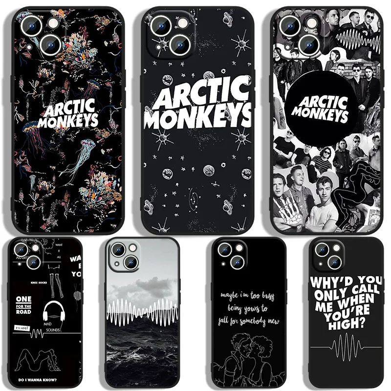 

Arctic monkeys Offer Luxury Phoen Case For Apple iPhone 11 12 13 14 Max Mini 5 6 7 8 S SE X XR XS Pro Plus Black Cover Soft Back