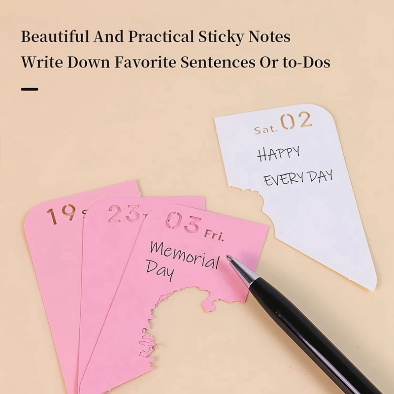 3D художественный календарь блокнот для записей 2024 креативный дерево сакуры