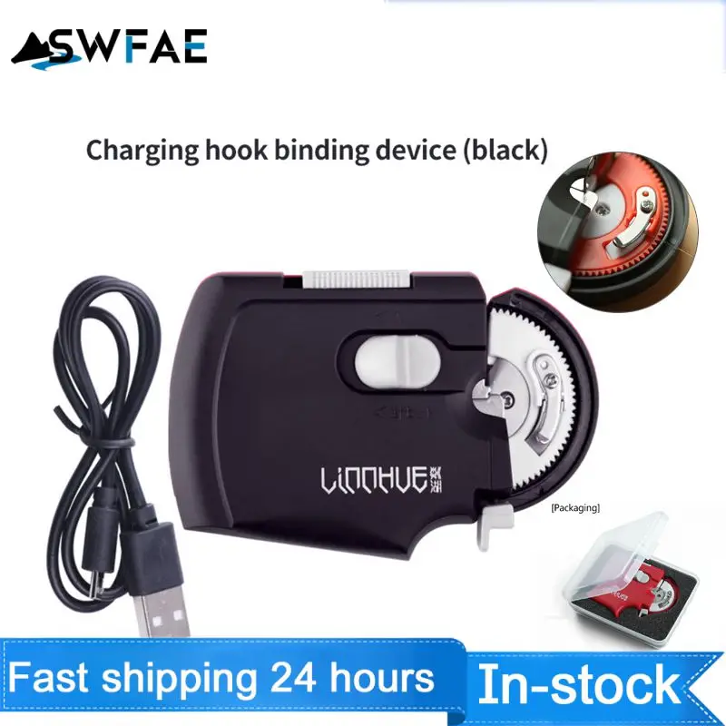 

Fast Electric Fishing Hook Tier Machine Automatic Portable Fishing Equipment Fishing Automatic Hook Tier Fishing Line Tying