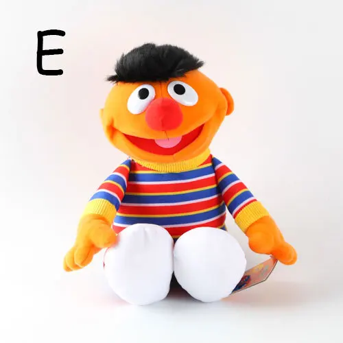 33cm Anime Cartoon Sesame Street Elmo Cookie Big Bird Bert Plush Doll Toy Cloth Art Doll Early Education Doll images - 6