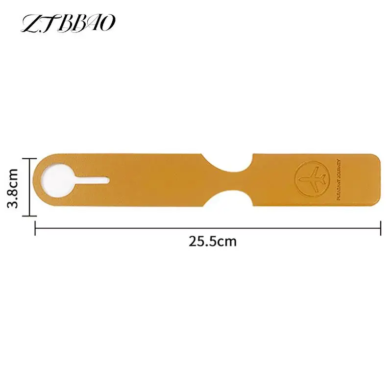 Рисунок 6 - Бирка кожаная для чемодана