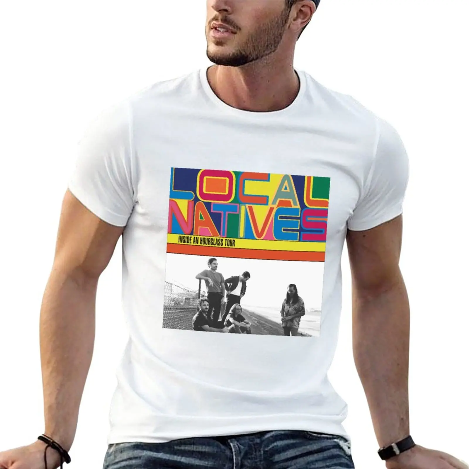 Новинка летняя футболка fortele pembawa natives черные футболки простая Мужская с коротким