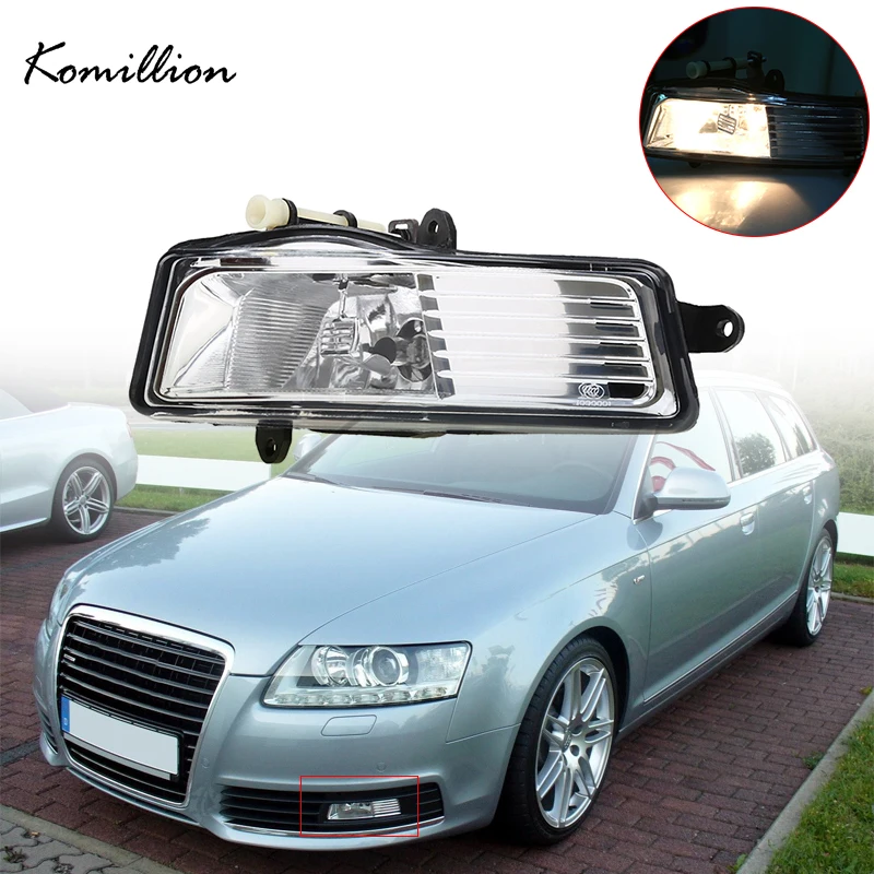 

Car Front Bumper Fog Light Running Driving Lamp with Yellow H11 Halogen Bulb 12V for Audi A6 C6 S6 Avant Quattro 2009 2010 2011