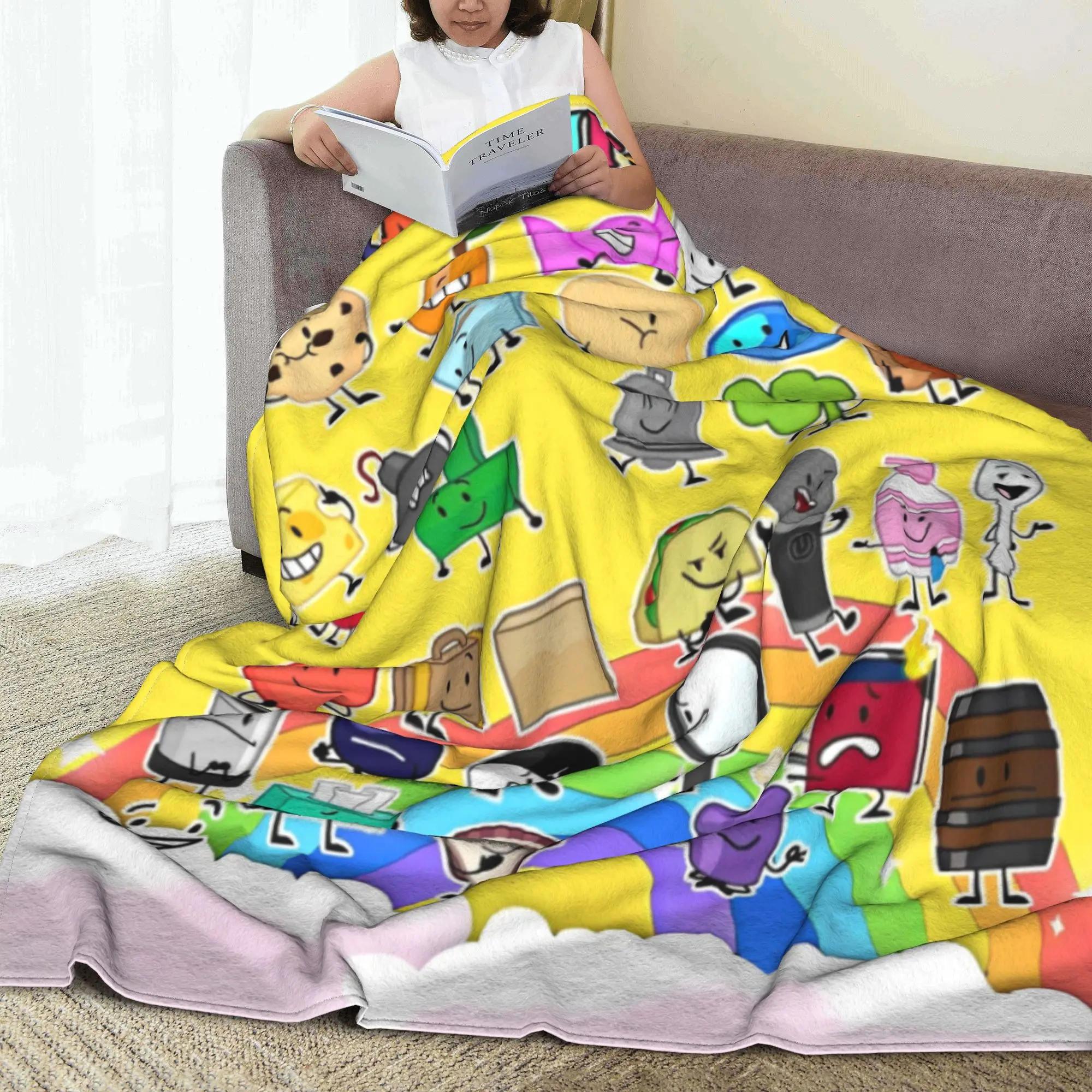 Фланелевое Одеяло bпии с изображением инопланетяниного сумасшедшего