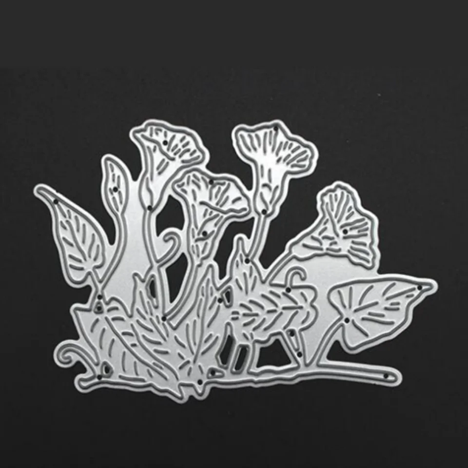 

YINISE Metal Cutting Dies For Scrapbooking Stencils Morning Glory DIY Album Cards Decoration CRAFT Embossing Folder Die Cutter