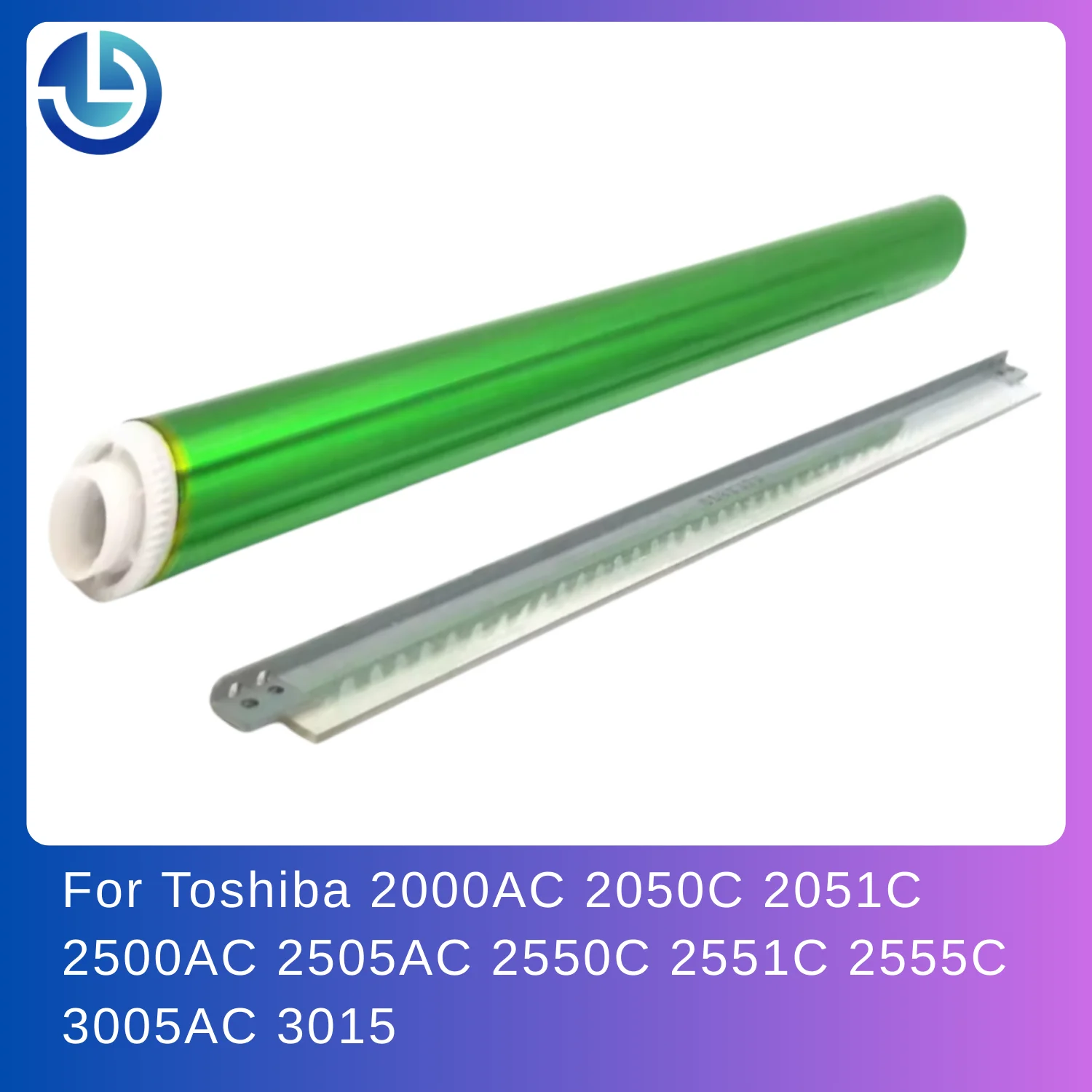 Фото 6LK49077000 6LJ70395000 OPC-барабан + чистящее лезвие для Toshiba 2000AC 2050C 2051C 2500AC 2505AC 2550C 2551C 2555C 3005AC 3015 №1