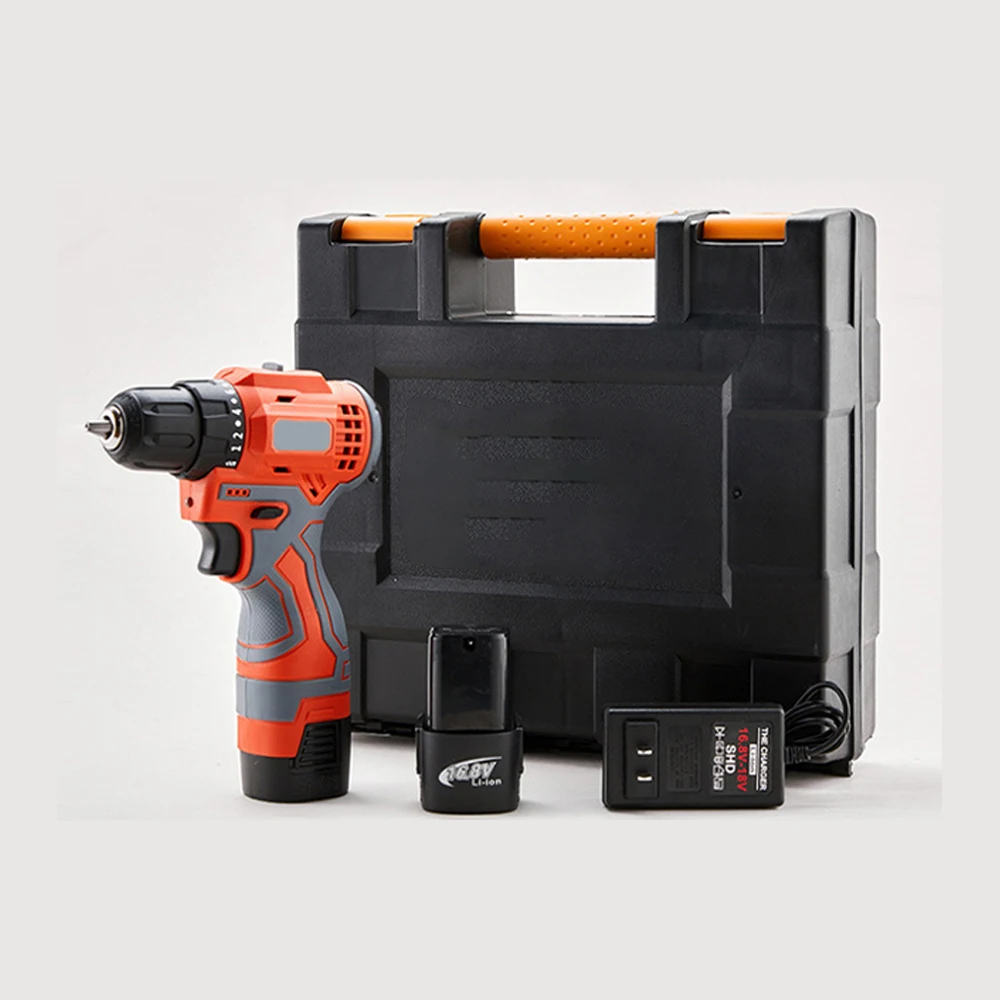 

SYZM Cordless Screwdriver Rechargeable Drill Lithium Battery Hand Drill Household Power Tools