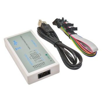 USB Downloader JTAG ISP Programmer Download Cable Programmer ISP Download Cable With USB Cable Jumper Wire JTAG Line