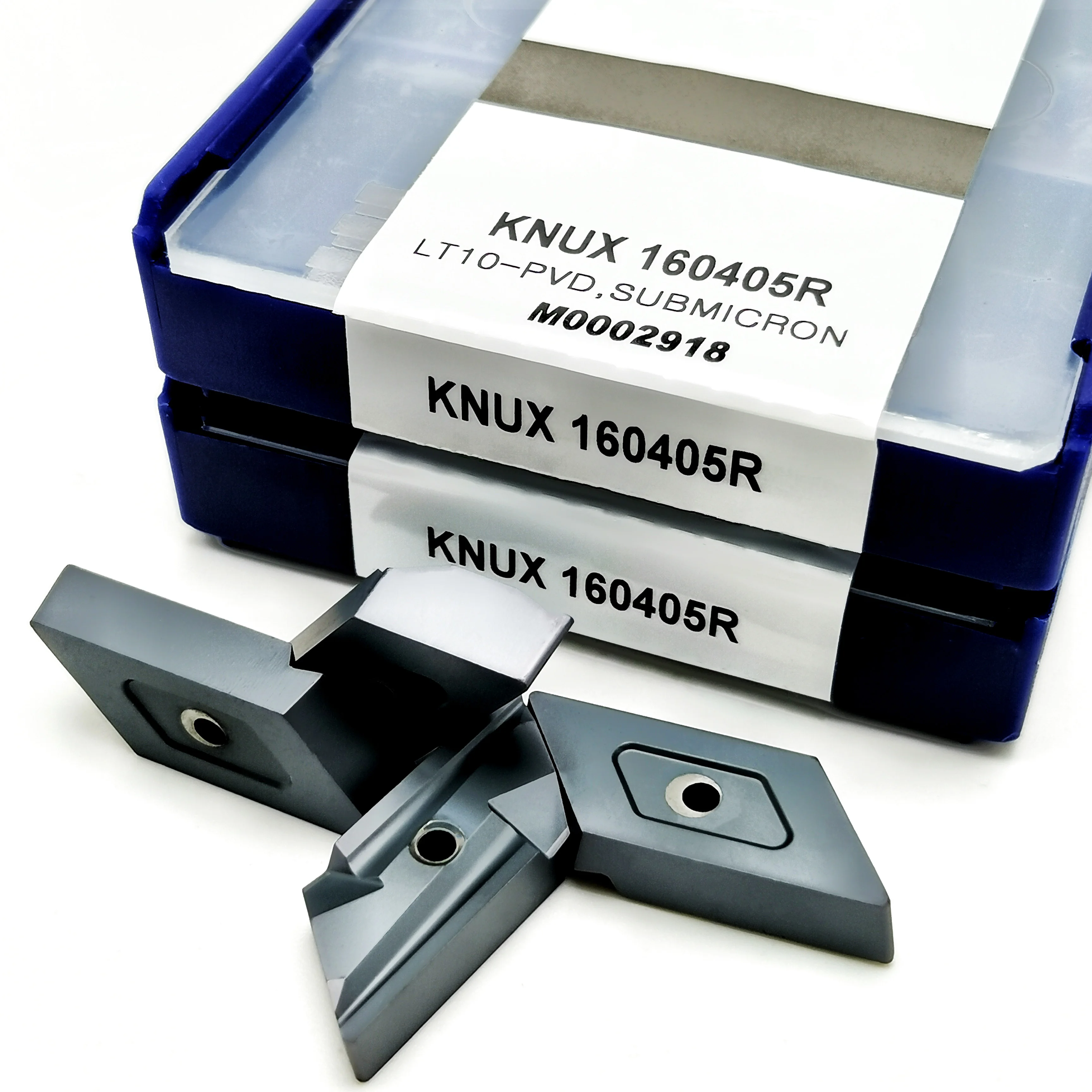 

10PCS KNUX160405R LT10 High quality original carbide turning tool CNC lathe tool PVD turning insert KNUX160405R
