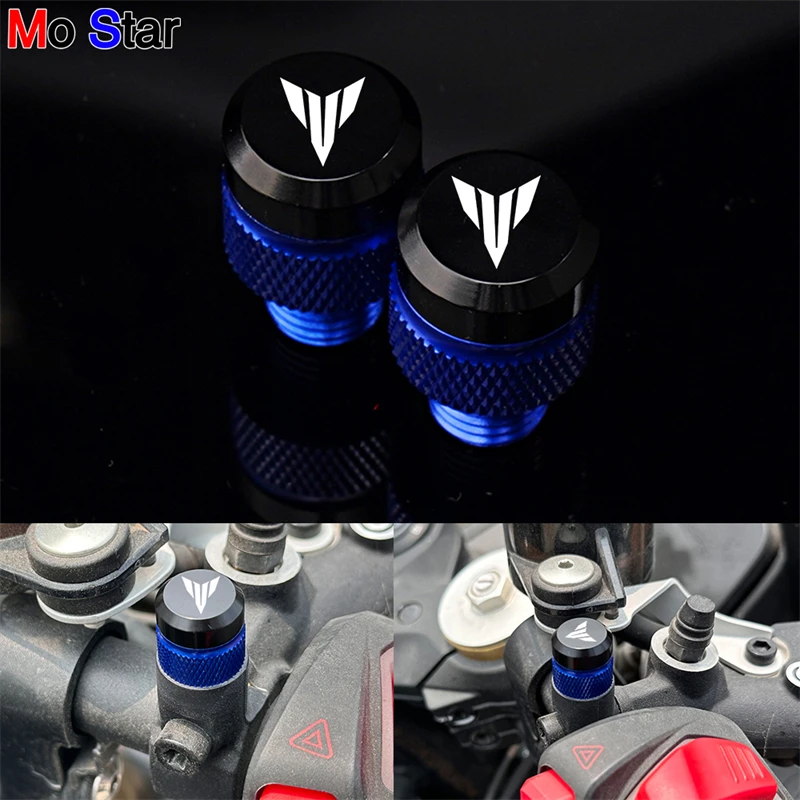 

For Yamaha MT07 MT09 SP MT10 FZ09 FZ07 MT25 MT03 MT125 MT01 Motorcycle M10*1.25 CNC Mirror Hole Plugs Screws Bolt