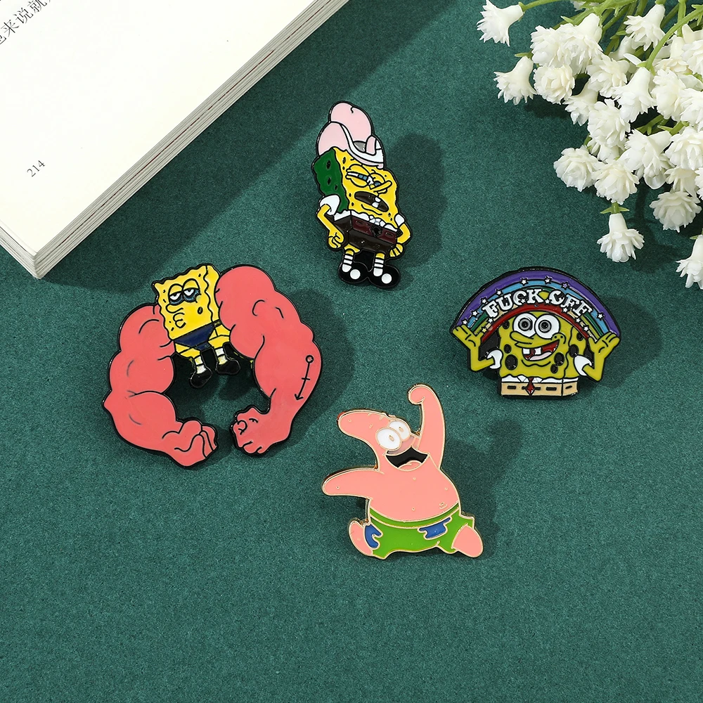 Эмалированные булавки для рюкзака