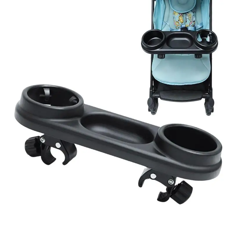 

Baby Stroller Snack Tray Universal Stroller Food Tray Attachment With Clips Baby Car Handrail Bearing Tray Stroller Accessories