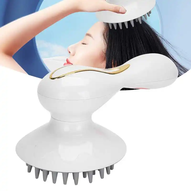 

Electric Waterproof Scalp Massager Vibration Anti‑Hair Loss Stress Relieve Head Scalp Massage Brush Health Care Relax Kneading