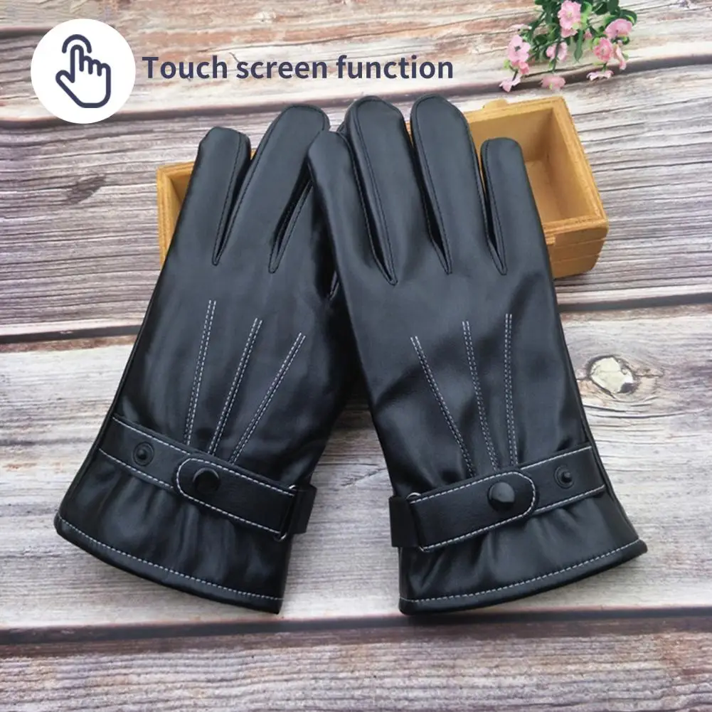 

1 Pair Snow Gloves Practical Multi-function Wear Resistant for Men Motorcycle Gloves Cycling Gloves