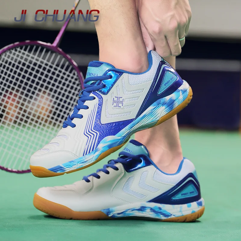 Breathable Badminton Anti-Slippery Sport Shoes Volleyball Shoes Men Quality Tennis Sneakers Male Tennis Footwears Sneakers Men