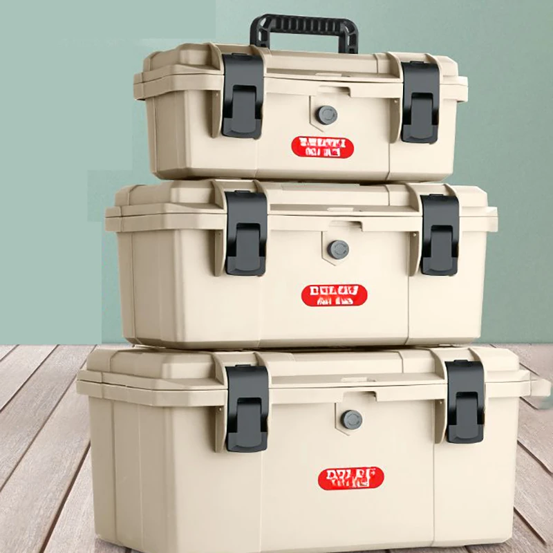 Портативный ящик для инструментов жесткий пластиковый защитный чехол электрика