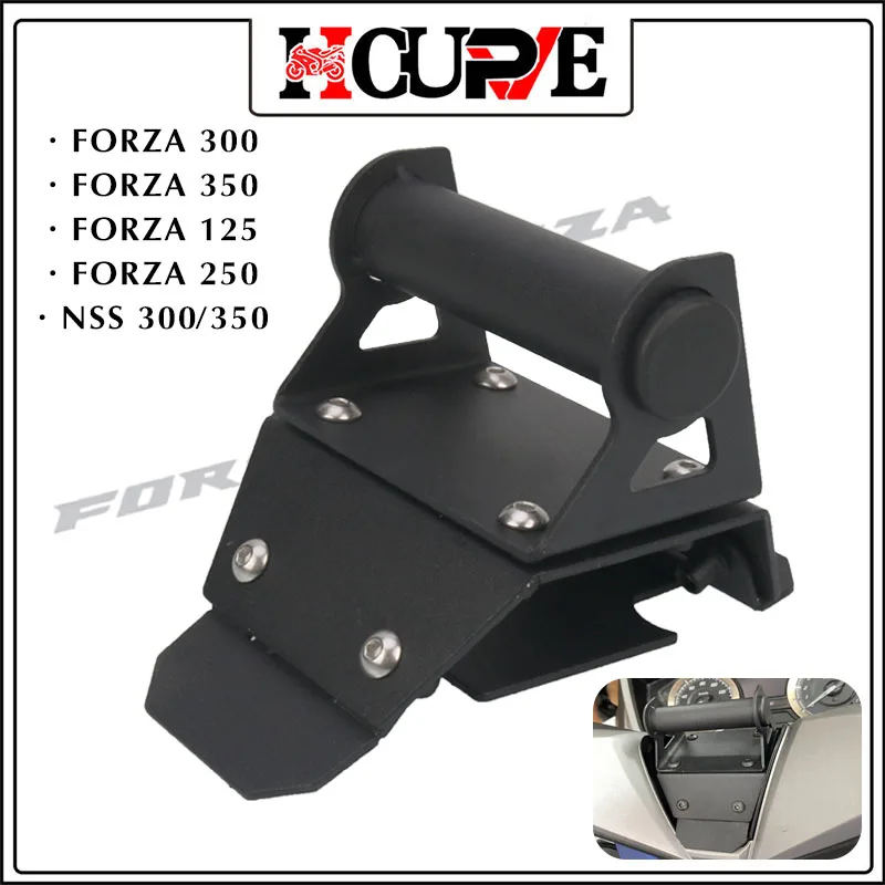 

For Honda Forza300 Forza350 FORZA 350 250 125 NSS 300 Motorcycle Navigation Smart Phone GPS Plate Bracket Adapter Stand Holder