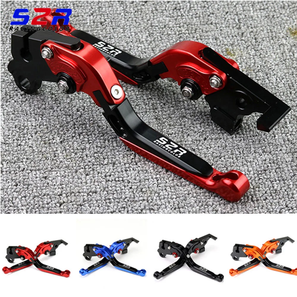 

S2R Motorcycle Handlebar Brake Handle Clutch Lever For Yamaha MT09 MT 09 2014 - 2016 Modification Parts Foldable Expandable