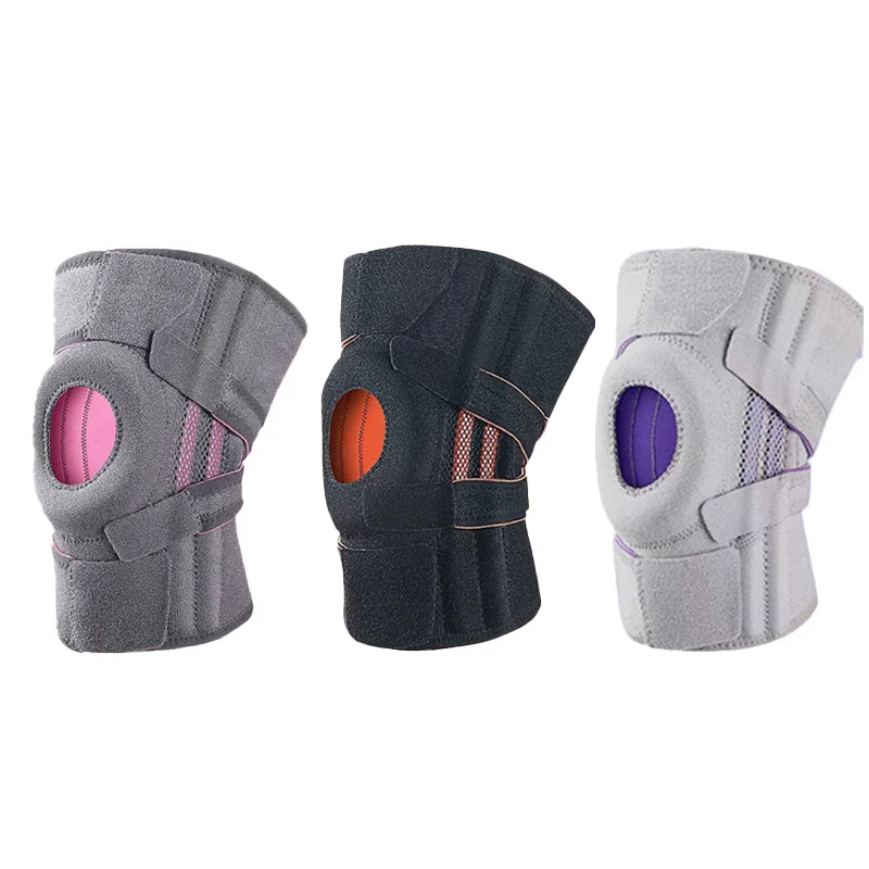 

2pcs Lace-up Pressure Sports Kneecaps Knitted Running Basketball Football Mountain Climbing Biking Badminton Knee Meniscus Pad