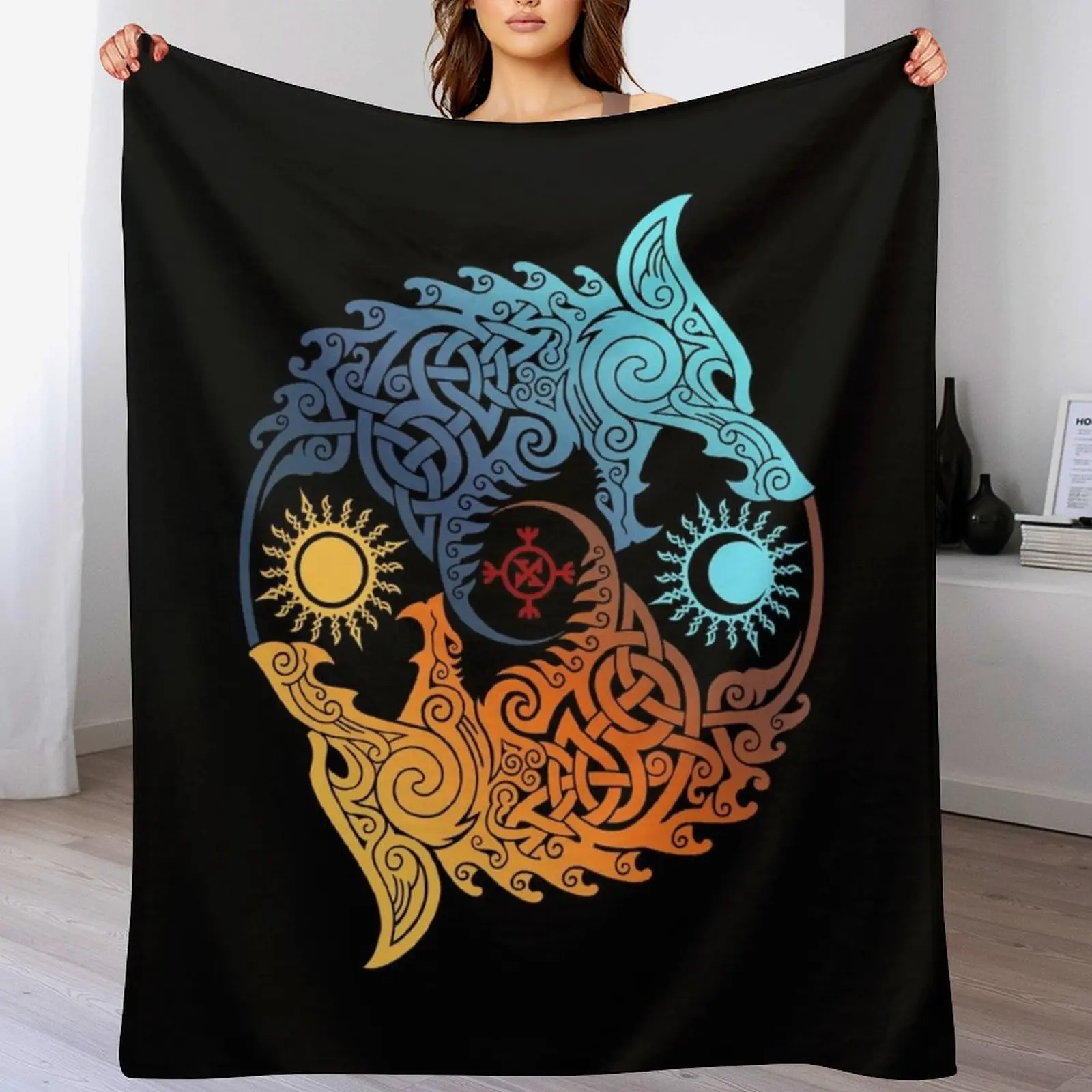 Одеяло Skoll and Hati роскошное термобелье St для дивана мягкие плед-одеяла