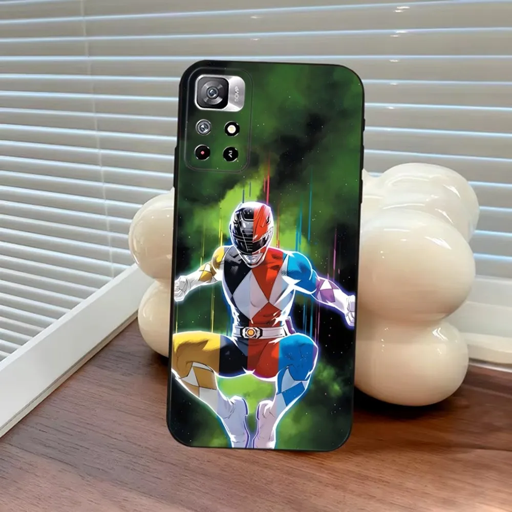 Чехол для телефона P-PowerS MMPR R-RangerS Samsung S25 S24 S23 S22 S21 FE S30 S20 S10 Plus Ultra Lite 5G силиконовый