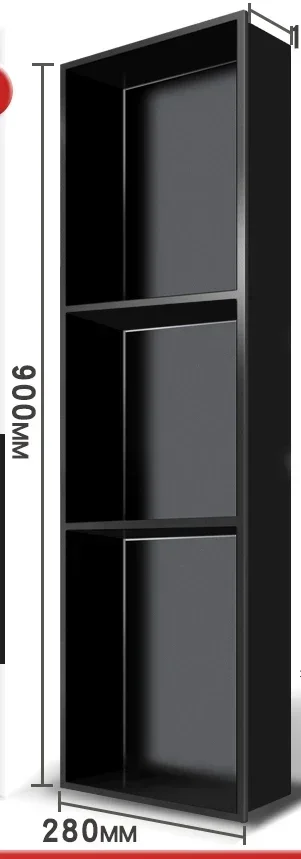 Перегородка из нержавеющей стали для унитаза ванной комнаты металлическая ниша