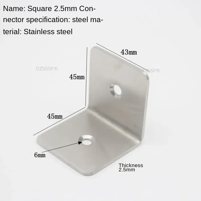 

Угловой кронштейн из нержавеющей стали