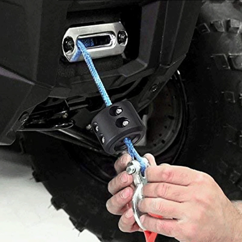 

For ATV Winch Cable Hook Stop Stopper Rubber Cushion