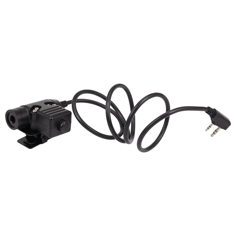 

U94 PTT Cable For Z Tactical Bowman Elite II HD01 HD02 HD03 Headphone For Kenwood's UV-5R UV-GT-Retevis Ham Radio