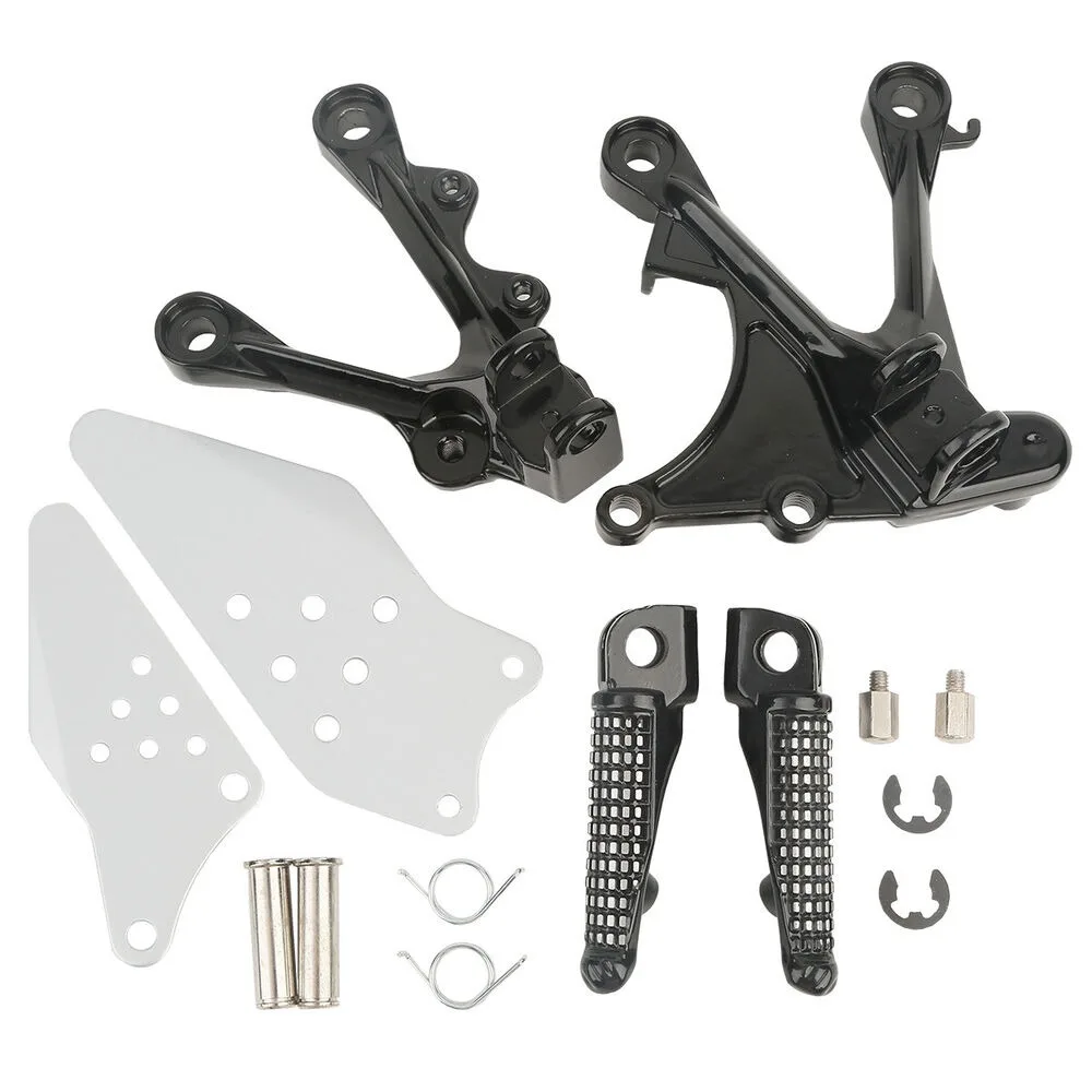 Передняя педаль привода черный и серебристый ножной гвоздь комплект кронштейнов