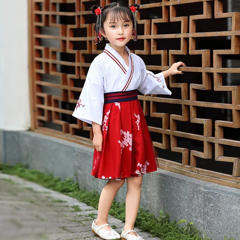 Традиционный костюм ханьфу в древнем китайском стиле танцевальное платье для