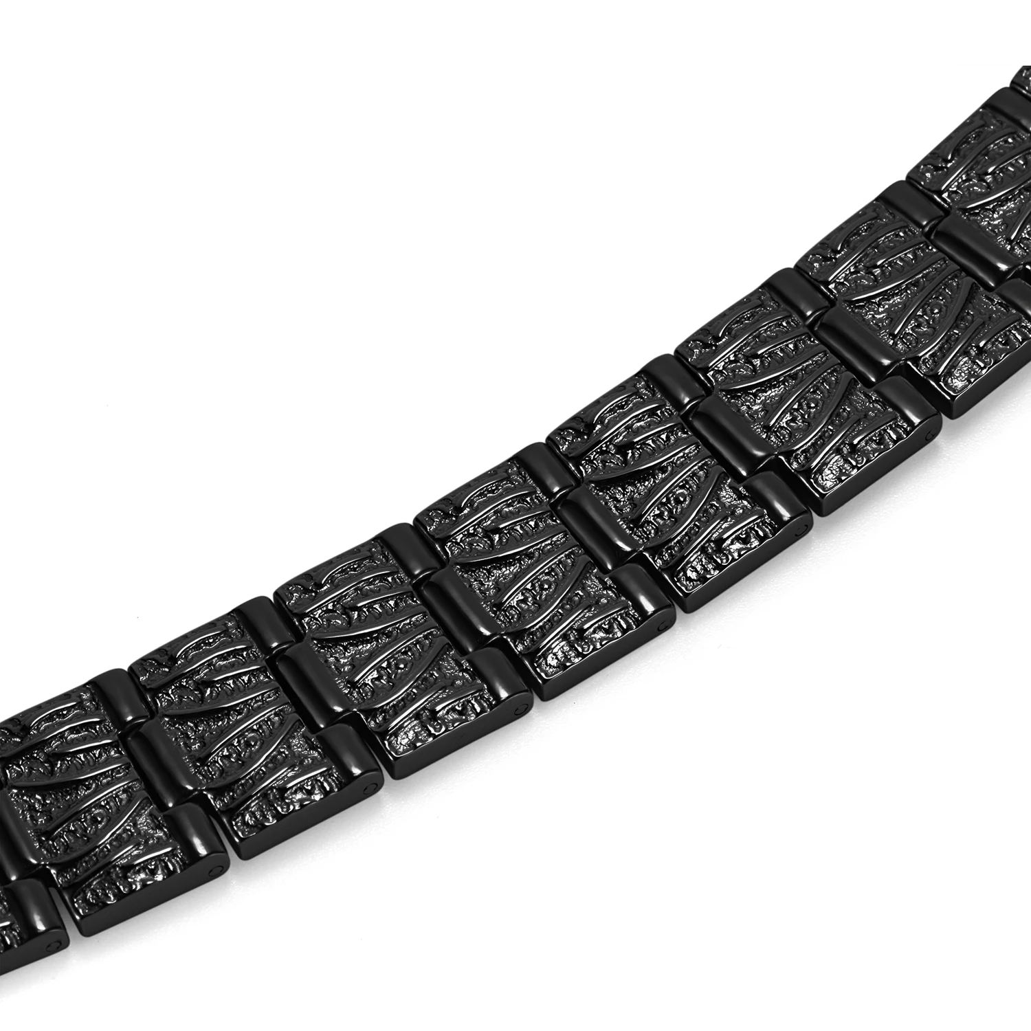 Мужские браслеты RainSo из нержавеющей стали с магнитной терапией ювелирные