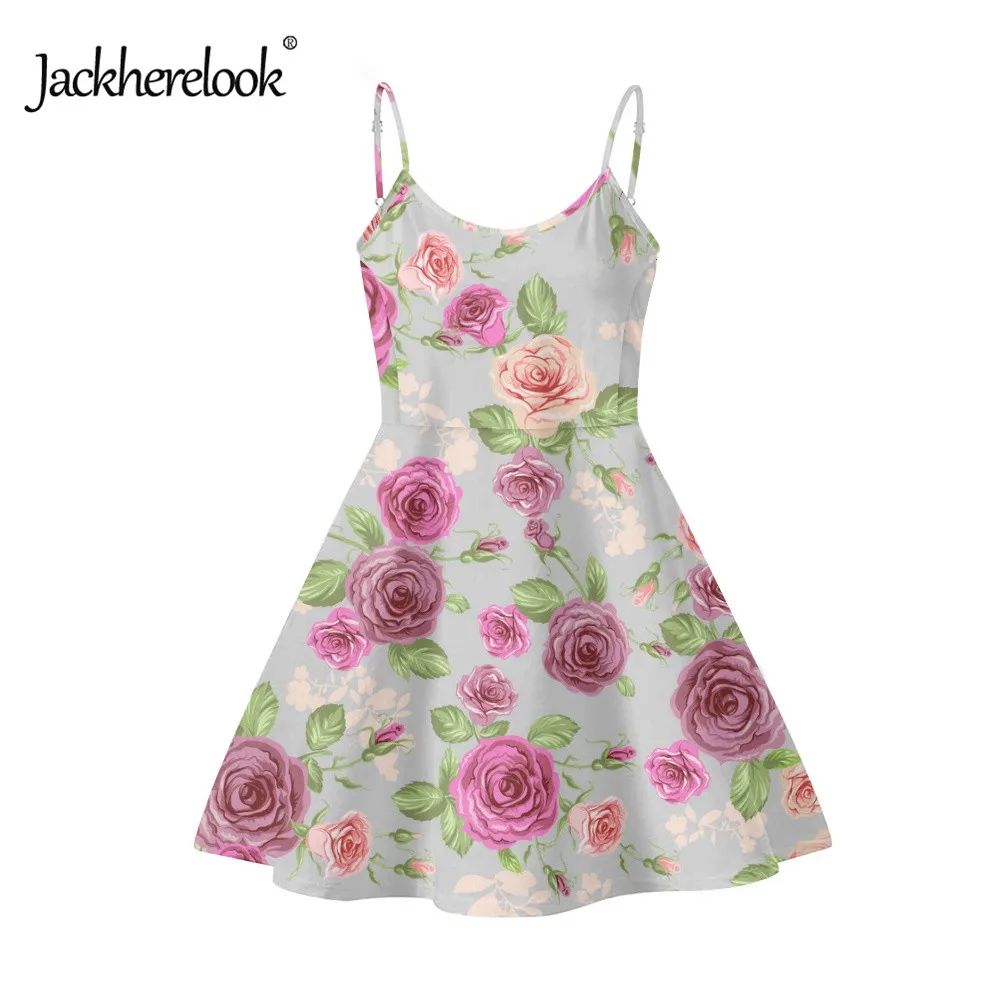 

Женское платье без бретелек, с цветочным принтом